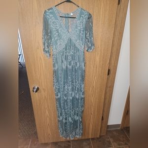 Sage Green PinkBlush dress Maternity